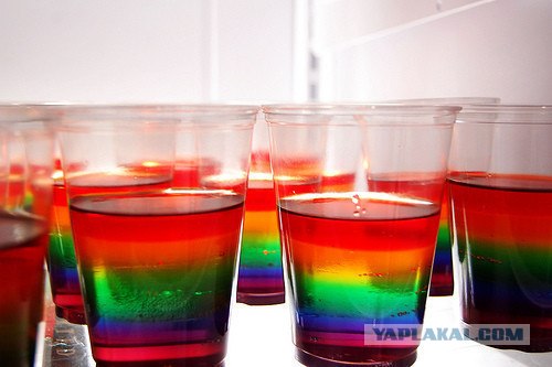 Jello Shots - мармеладный алкоголь (5 фото +буквы)