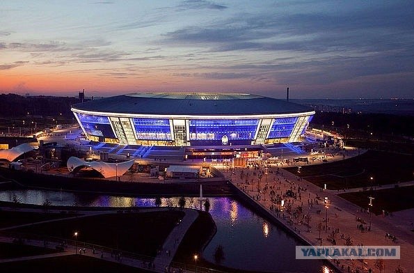 Строительство стадиона «Зенит»-44 миллиарда рублей