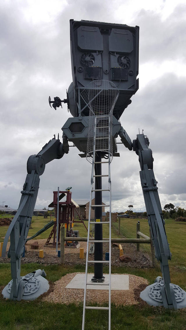 Самодельный шагоход AT-ST своими руками