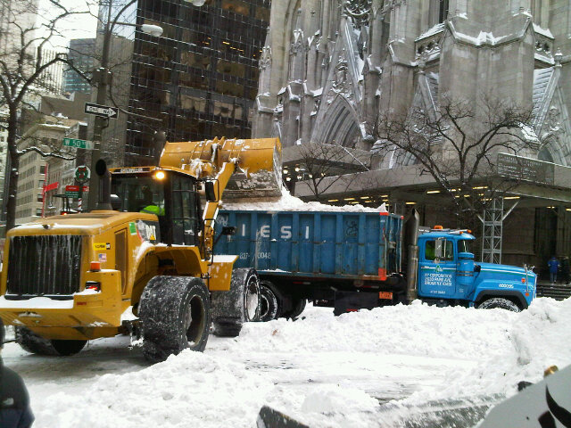 Снегопокалипсис в Нью-Йорке