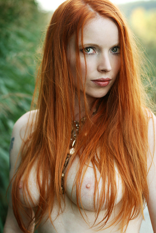 Redhead sexy dickforlily long hair