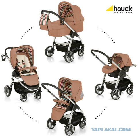 Коляска детская Hauck 3 в 1 Lacrosse All in One