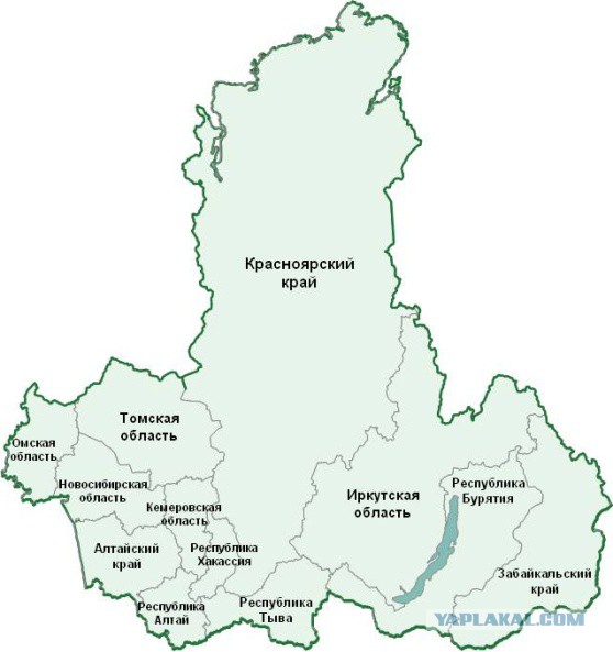 Бурятия и Забайкалье переданы из Сибирского в Дальневосточный федеральный округ