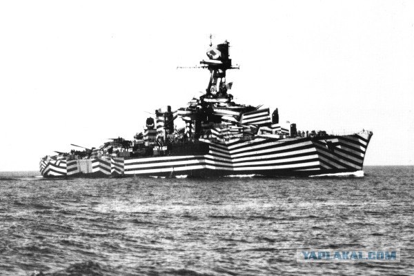 Маскировка боевых кораблей 100 лет  назад