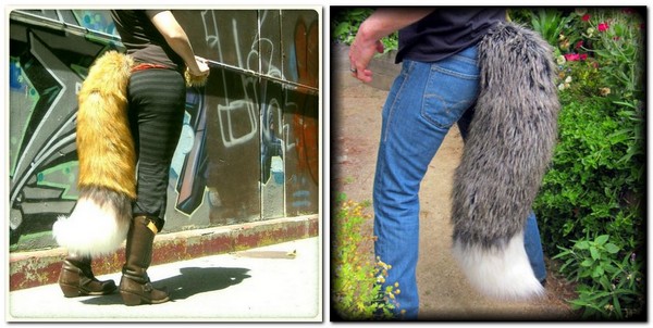 Анальная пробка You2Toys Rose, красная 5384180000 - You2Toys - Анальные пробки с хвостом - Купить