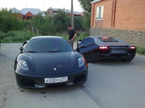 Красивые автомобили... Рамзана Кадырова (16 фото)
