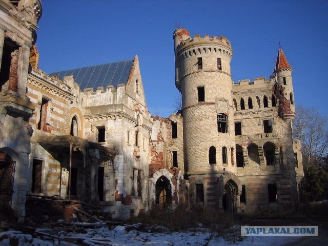 Настоящий заброшенный замок в ивановской области