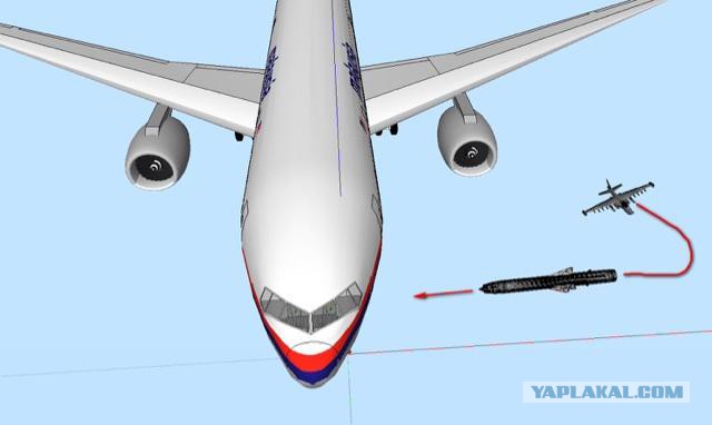 "Боинг-777" должен был упасть в России