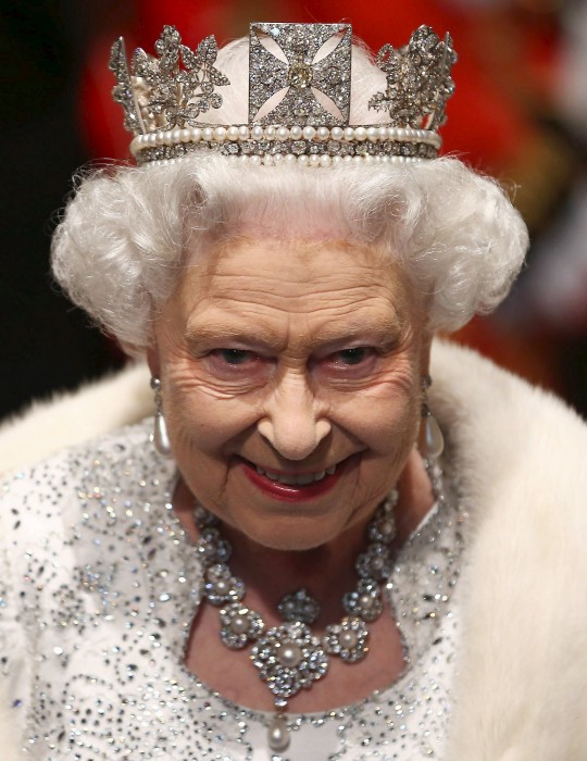 Король ОАЭ и королева Великобритании