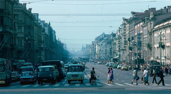 Ленинград и окрестности в 1981 году