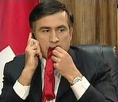 Саакашвили не пустили на инаугурацию Трампа и оставили за забором