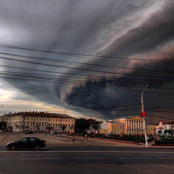 Гроза над Костромой (31.05.2015)