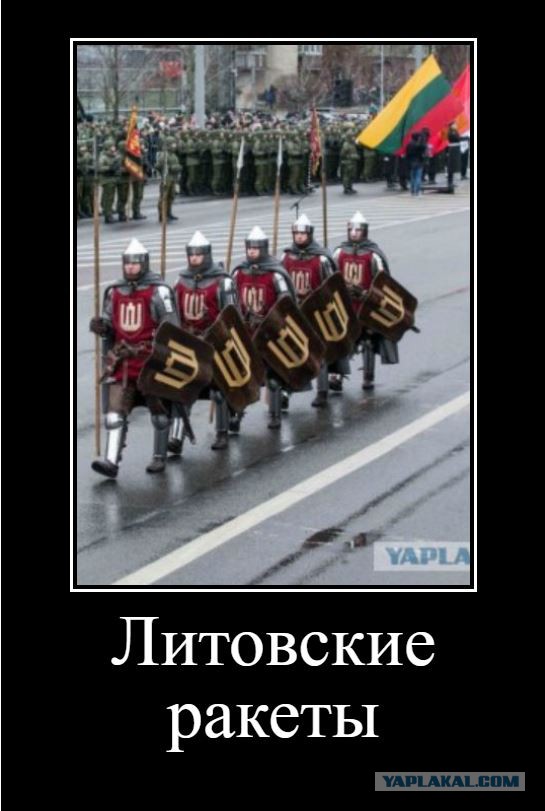 Парад в честь 100-летия литовской армии