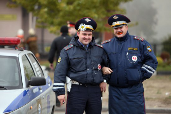 Фотожаба: суровые будни ГИБДД