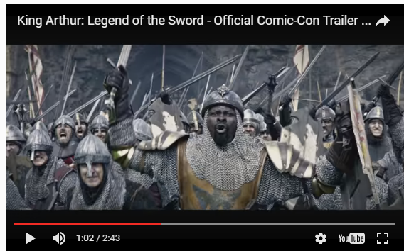 Film Watch King Arthur: Legend Of The Sword Bluray 2017 Online