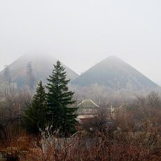 Терриконы - рукотворные горы Донбасса
