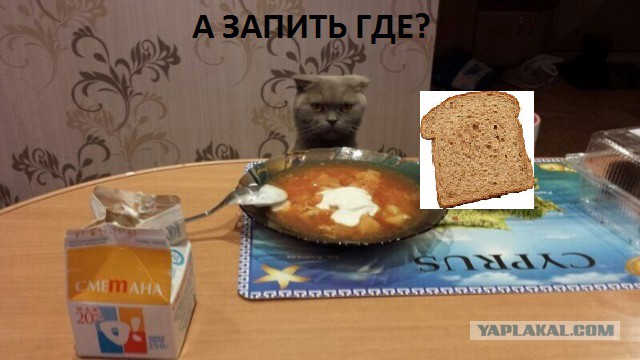 "А хлеб где?"