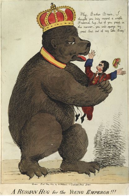 Россия в английской карикатуре 19 века