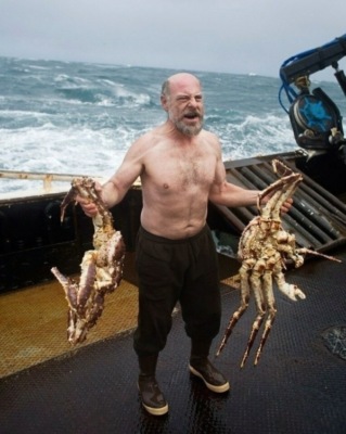 Фотожабы: Рыбак с гигантскими крабами