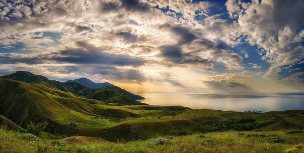 Удивительно красивые рассветы в Крыму