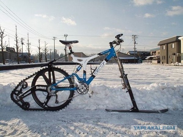 Зимних велосипедных покатушек пост
