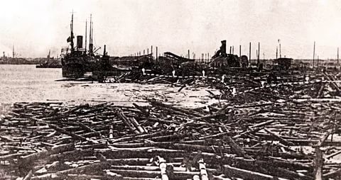 Архангельская трагедия. Взрыв парохода «Барон Дризен» 25 октября 1916 года
