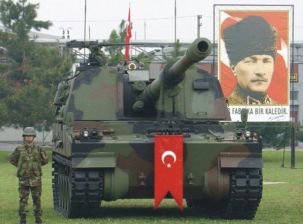 Новейшую турецкую самоходку уничтожили из ПТРК "Метис"