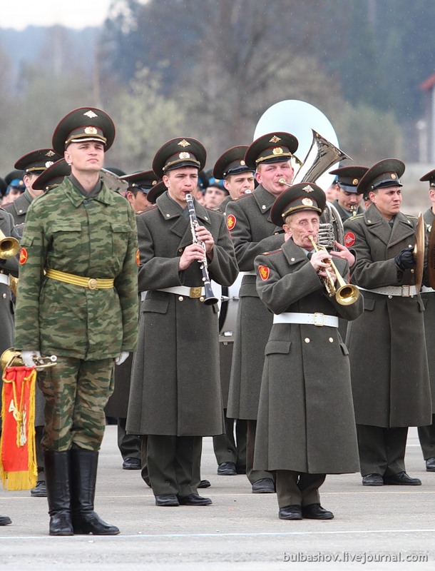 Репетиция парада в Алабино