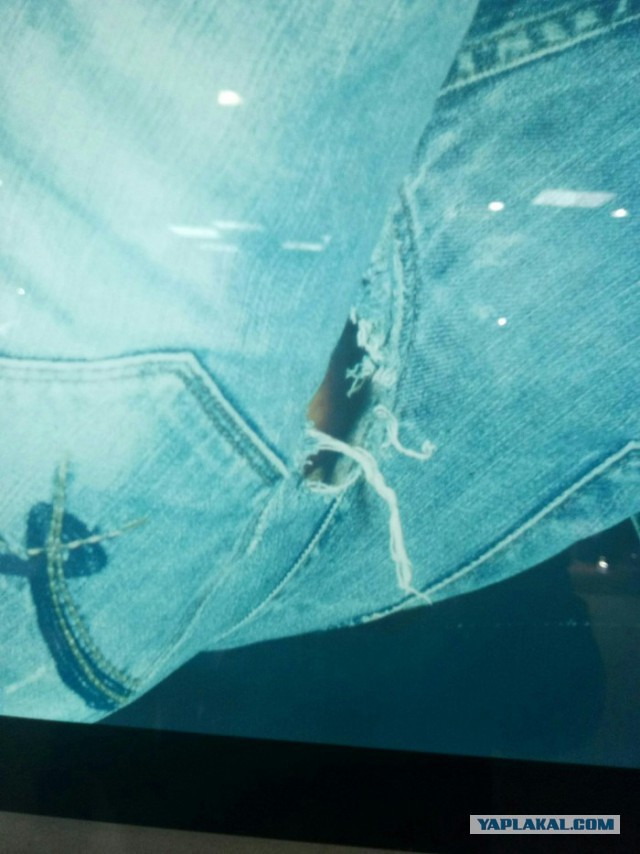 Как делают "рваные джинсы"