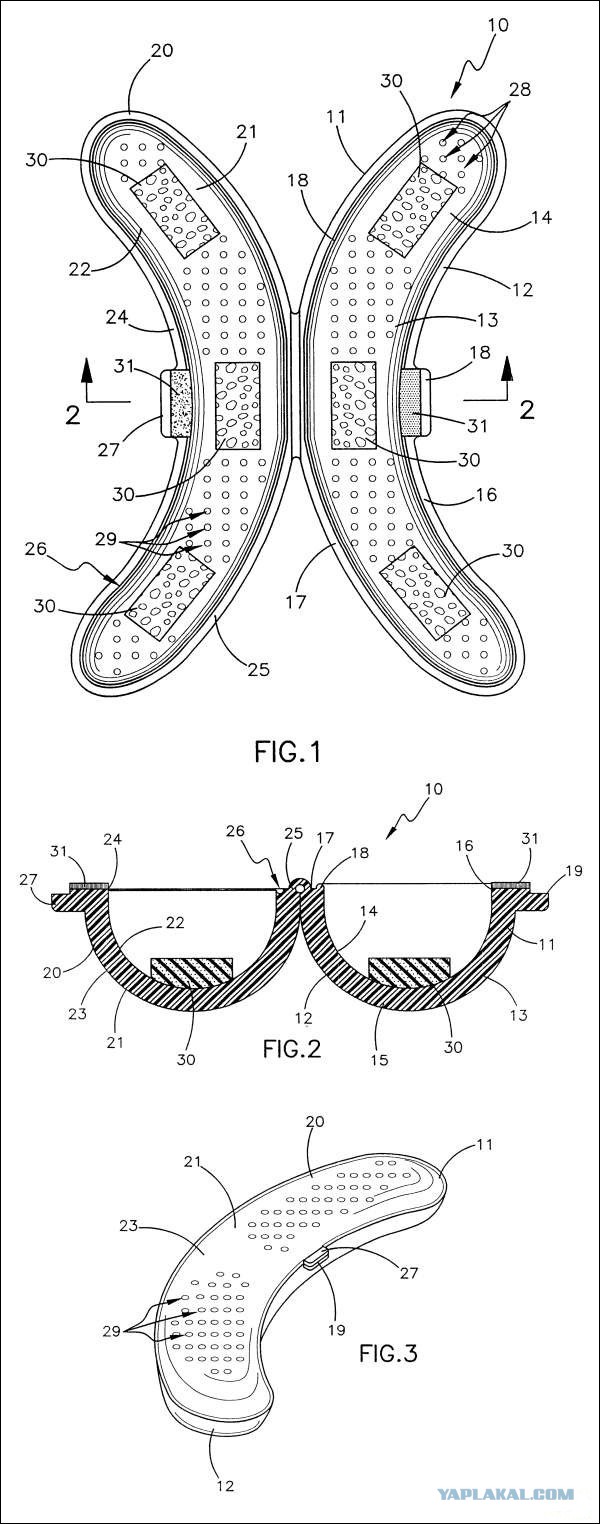Это реальные патенты на изобретения!