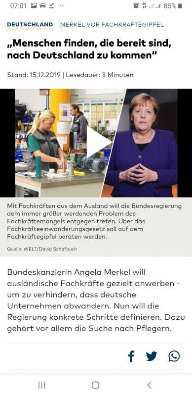Меркель позвала в Германию гастарбайтеров
