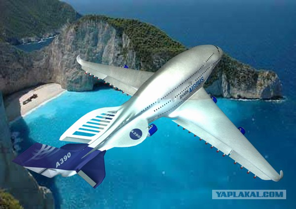 Самолет недалекого будущего - Airbus A-390