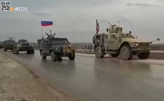 Американские военные заблокировали военный патруль РФ в Сирии