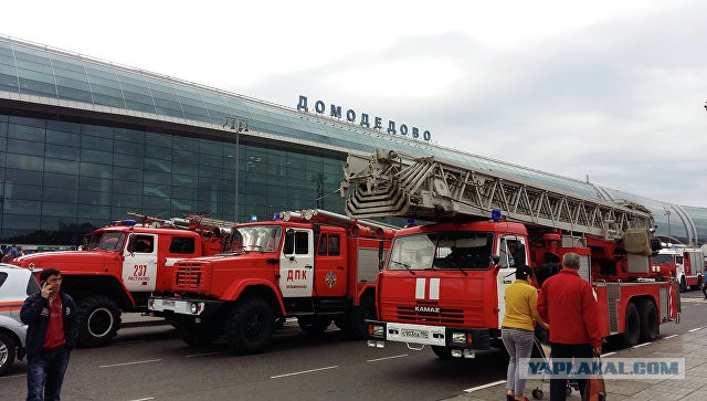 Пожарная машина сбила восемь пешеходов у Домодедово