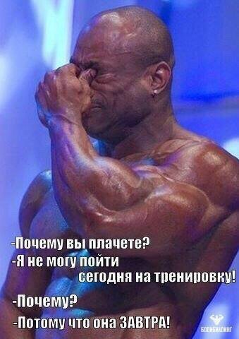 мне я на тренировку приколы такой