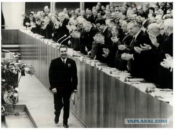 Редкие фотографии Леонида Ильича Брежнева.