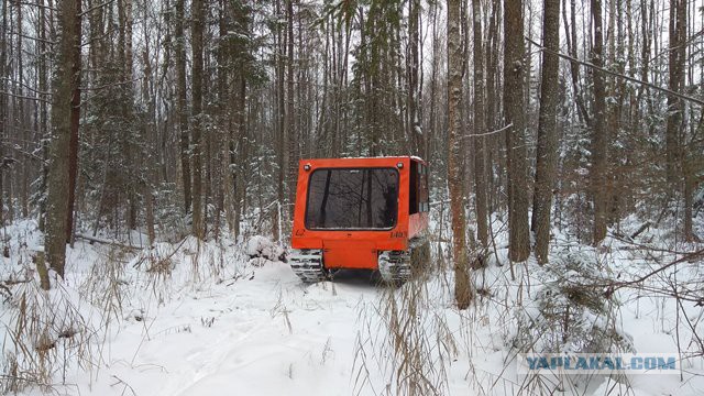 Мой самодельный гусеничный вездеход