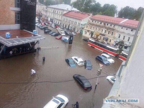 Ульяновск уходит под воду