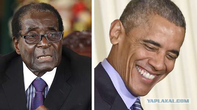 Президент Зимбабве решил стать мужем Обамы