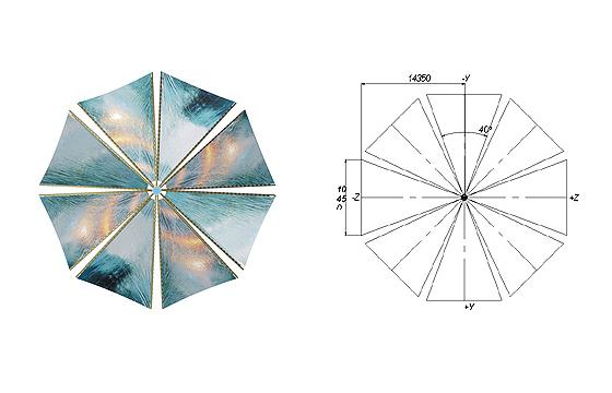 Солнечный парус, альтернативная конструкция
