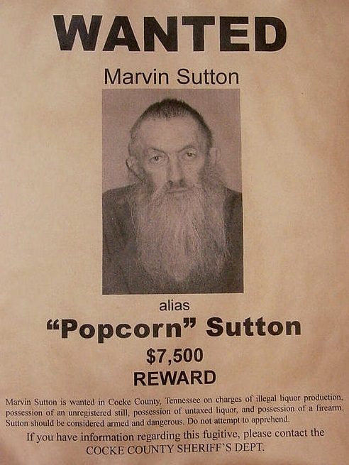 Марвин «Попкорн» Саттон – самый известный самогонщик