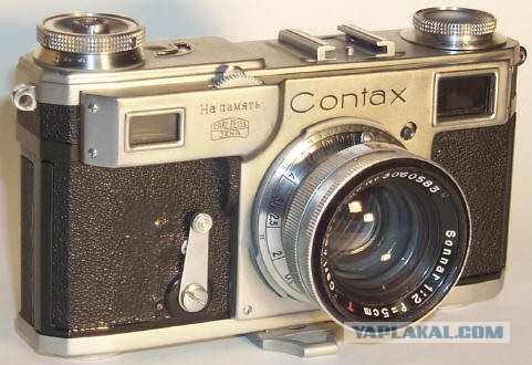 История дальномерных фотоаппаратов Contax/Киев