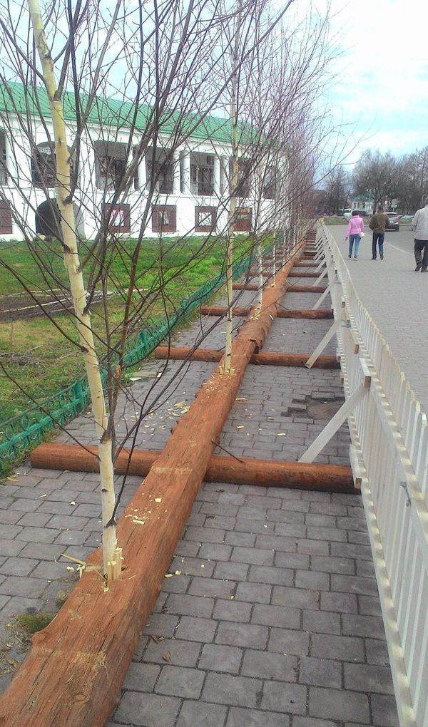 Страшные сыктывкарские дома, которые закрыли баннерами, прославились на всю страну