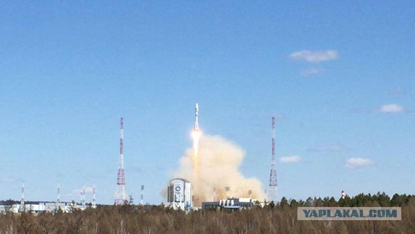 Ракета-носитель «Союз» стартовала с космодрома Восточный