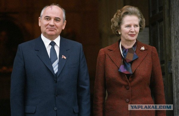 Предателя Горбачёва к власти в России привели Ротшильды