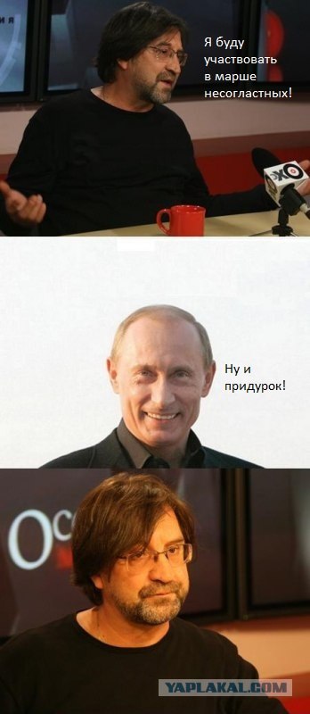 Шевчук и Путин (5 комиксов)