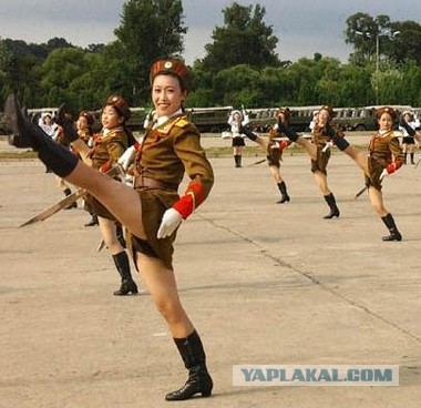 Армейские учения в Северной Корее
