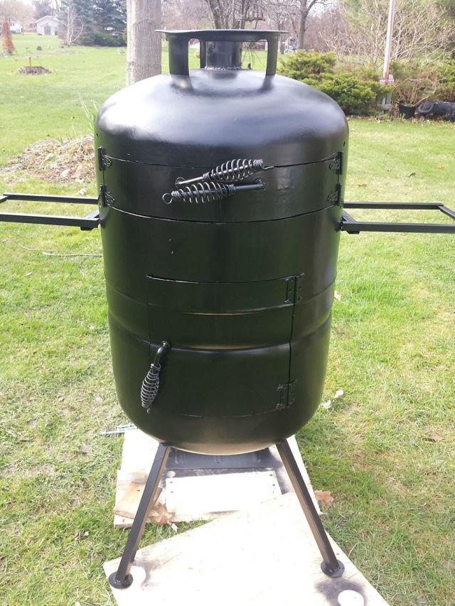 Печь для пиццы из старого баллона своими руками