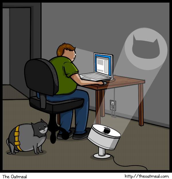 Кот против интернета