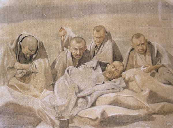 Cоветские военнопленные в изображении немецких художников